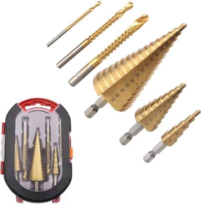 NITYA HSS Titanium Coated Drill Bit Set